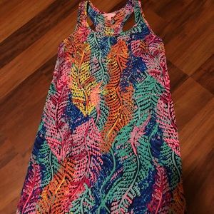 Betty silk racerback dress XS